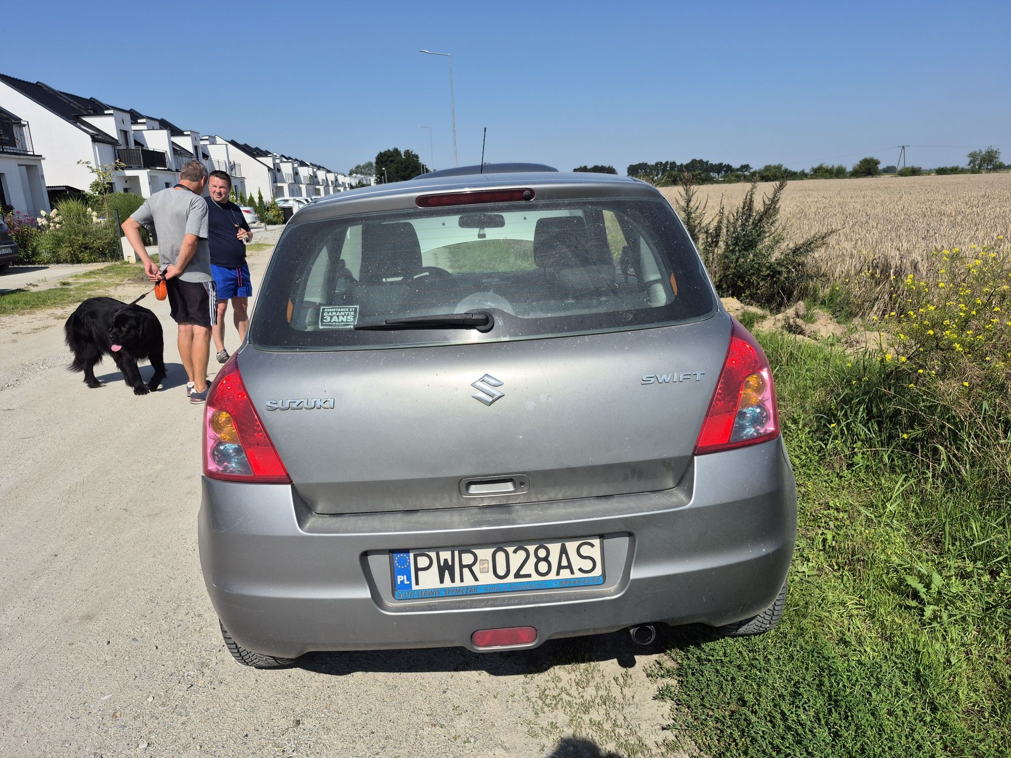Suzuki Swift z 2009 uszkodzony