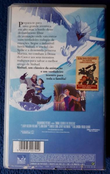 [VHS] Sinbad: A Lenda dos Sete Mares
