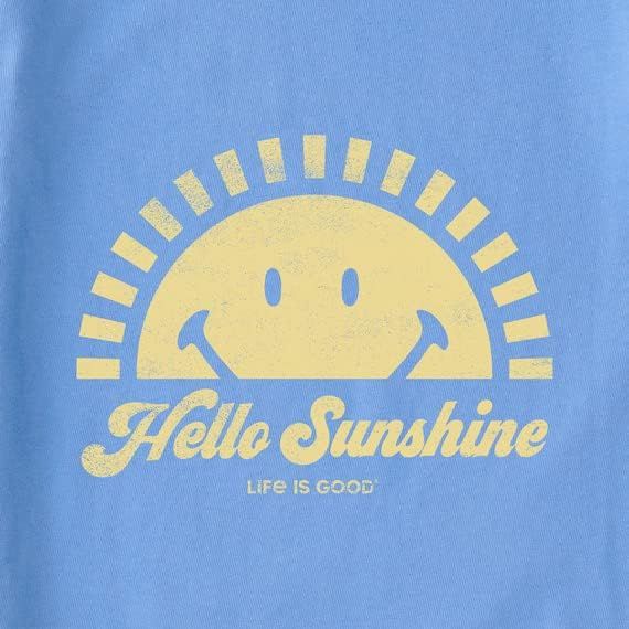 Damska Koszulka Hello Sunshine - Promień Słońca  błękitny roz L