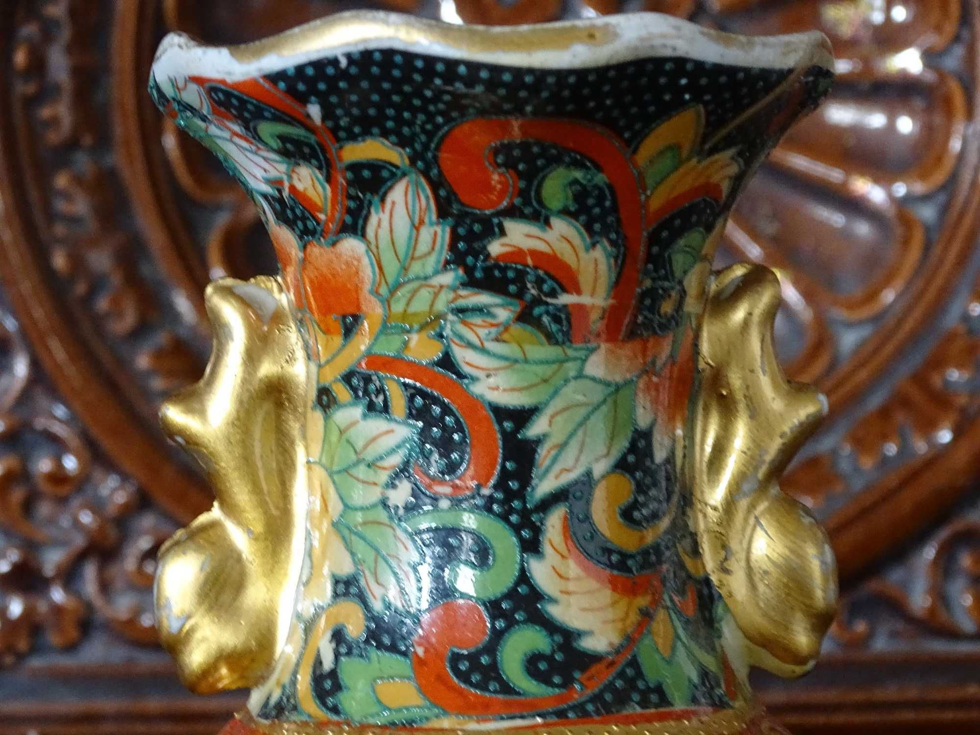 Ceramiczny wazon japoński. Ręczna robota.