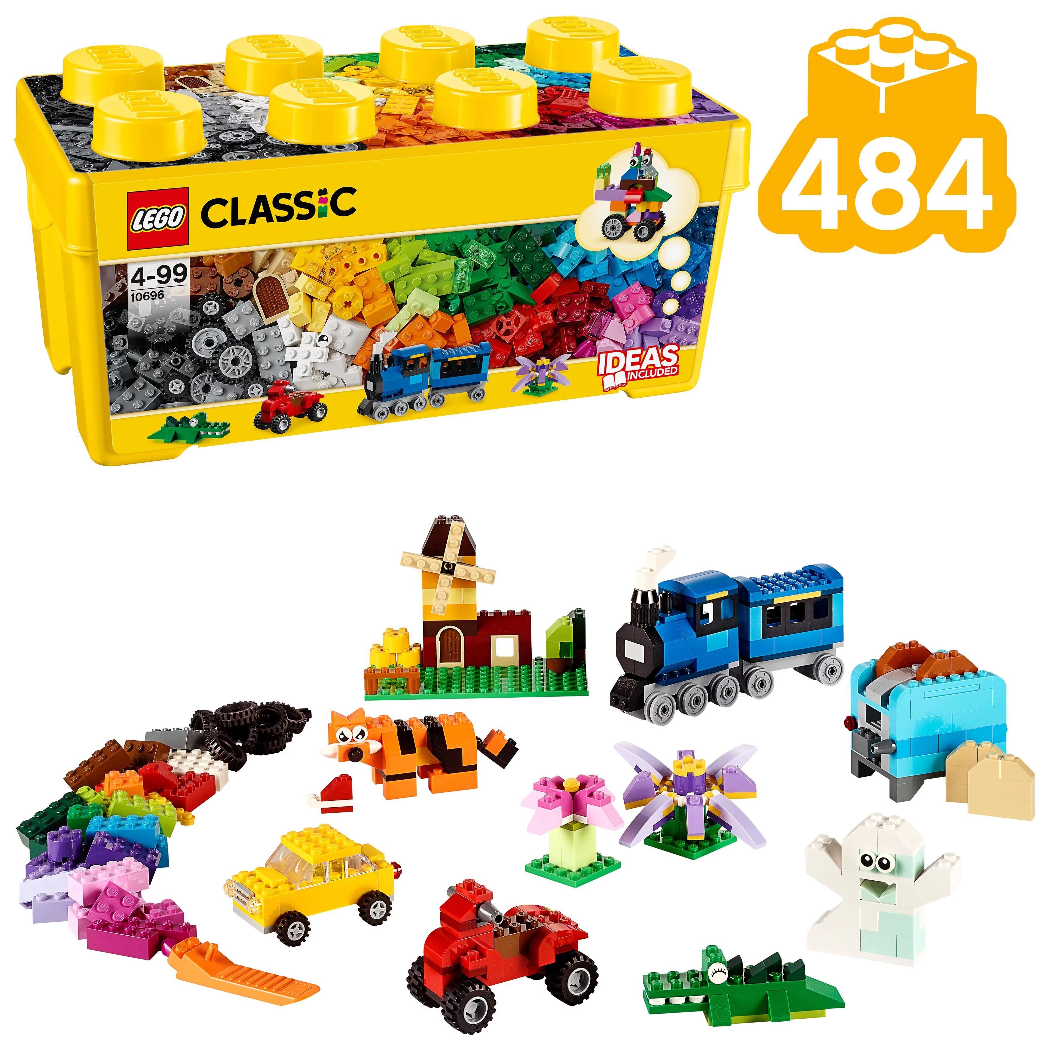 LEGO Classic Kreatywne klocki, średnie pudełko 10696