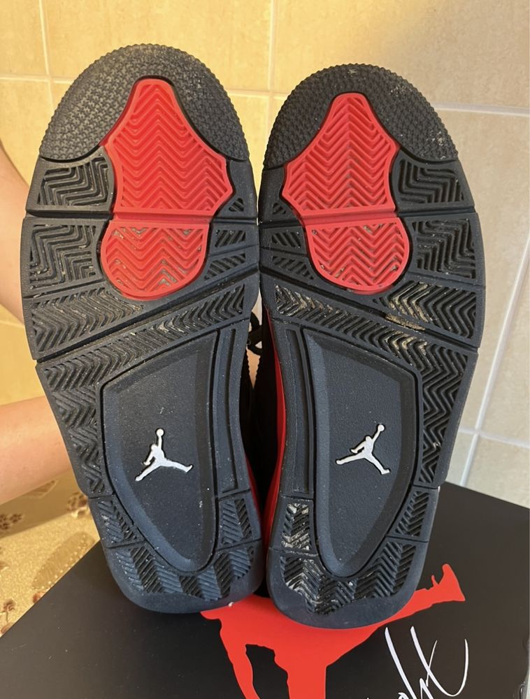 Oryginalne Jordan 4 Red Thunder okazja