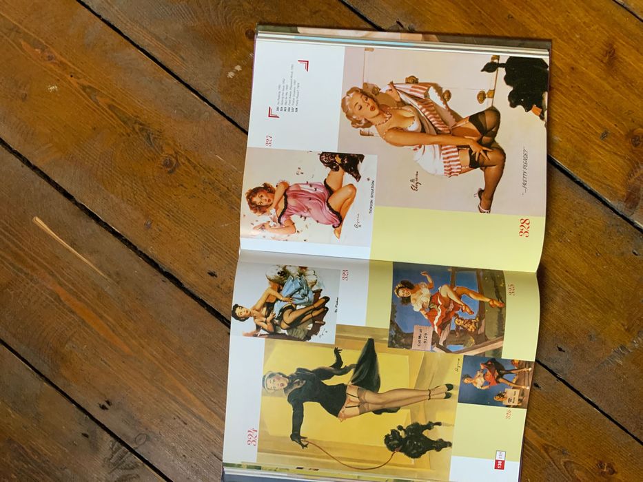 Pin up Gil Elvgren книга пін-ап, еротика