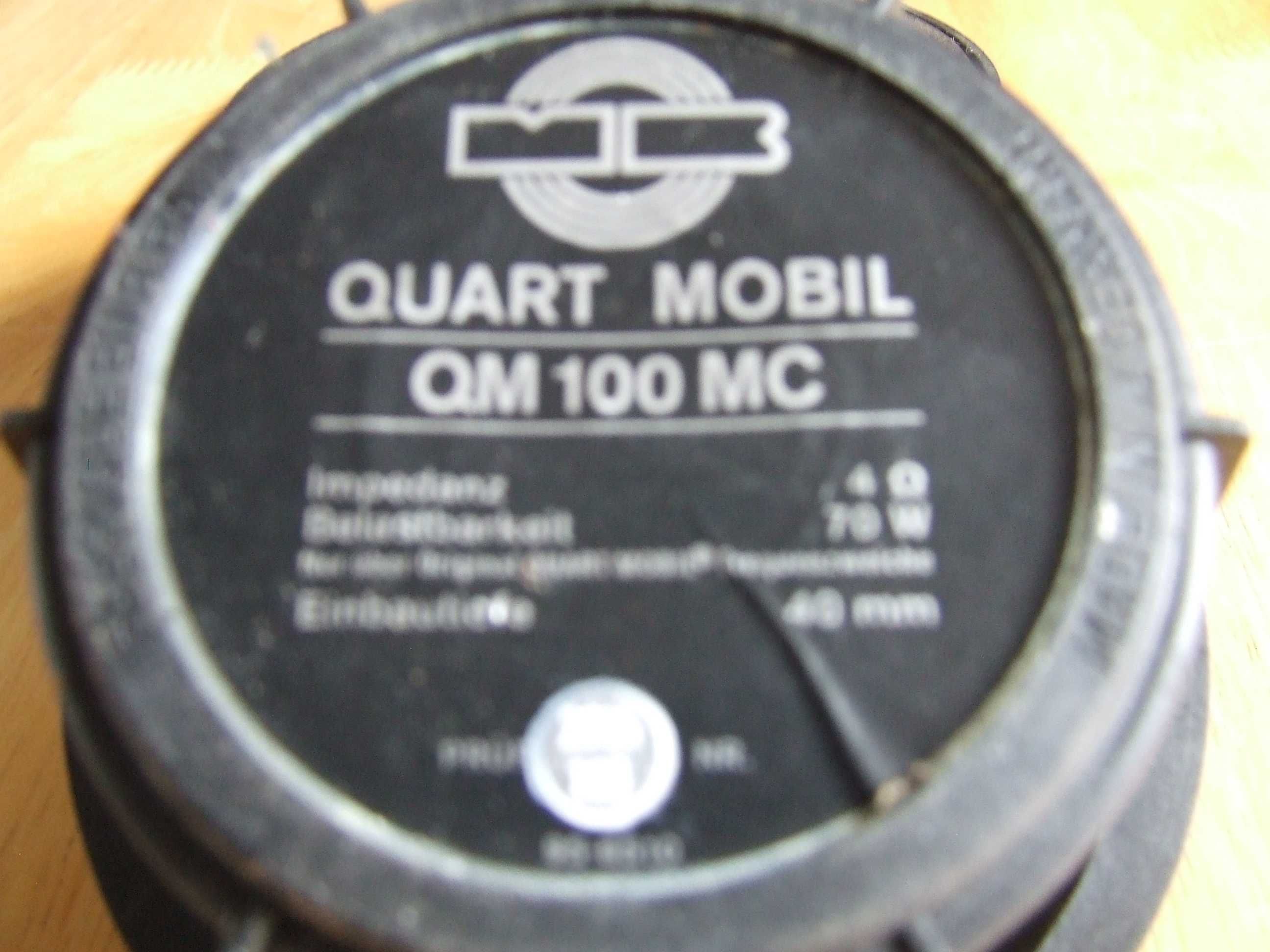 Głośniki Quart Mobil QM 100 MC