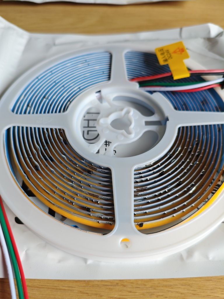 24V LED COB Taśma 10 Metrów 360led/m 3000K Adresowalna