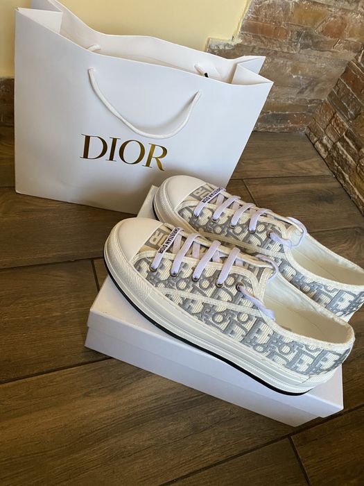 Кеди christian dior натуральна шкіра люкс якість