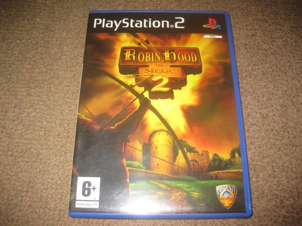 Jogo "Robin Hood- The Siege 2" PS2/Completo!