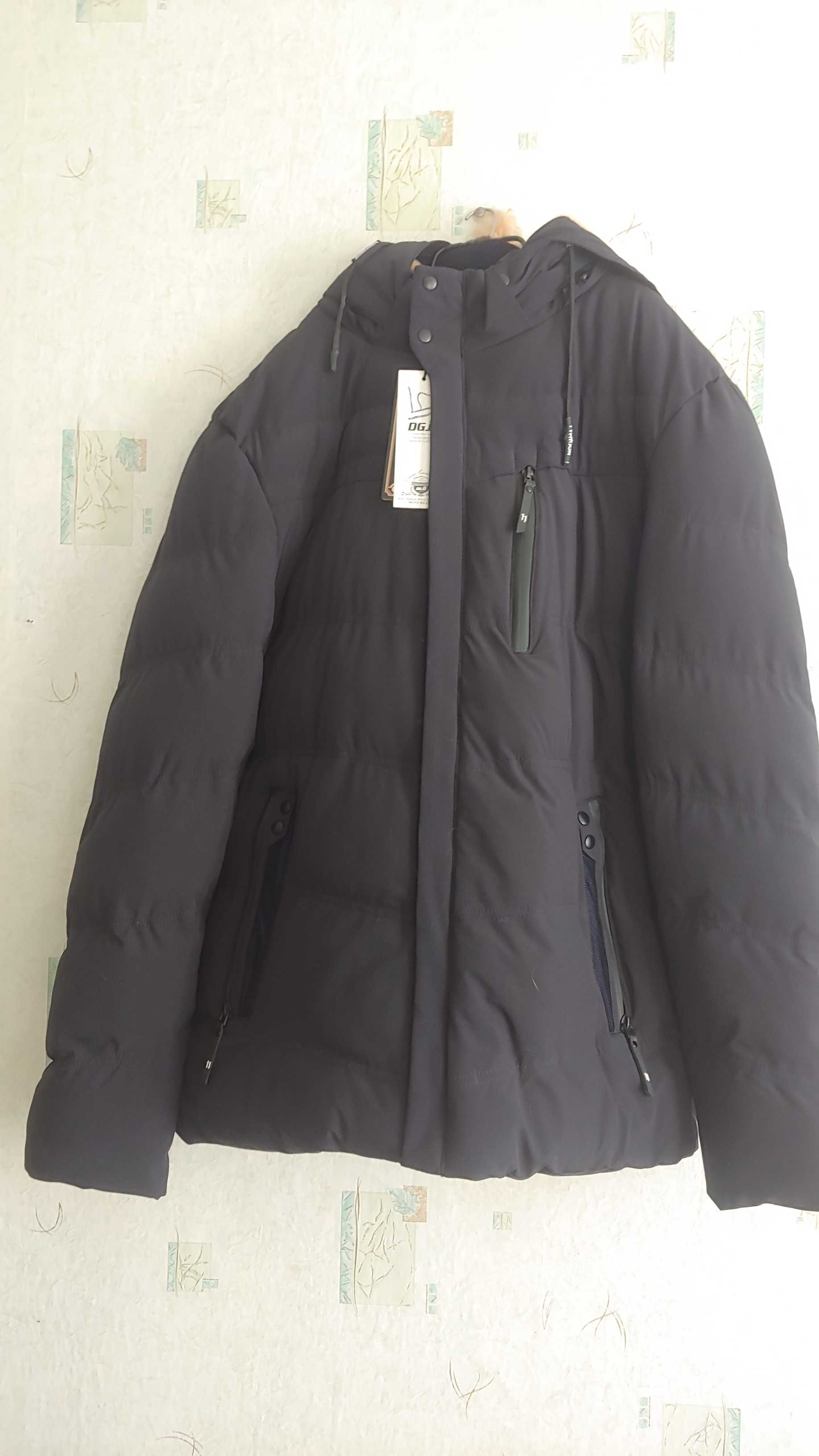 Нова чоловіча зимова куртку 5XL