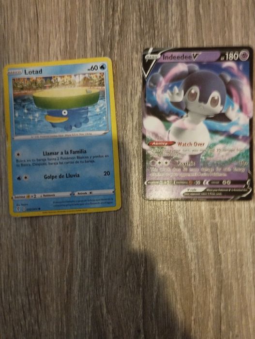 Cartas pokémon cada uma 1,50