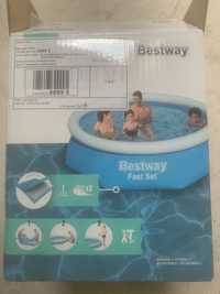 Basen Bestway 2.44x0.61 m 244x61 cm stan bdb rozporowy 57448