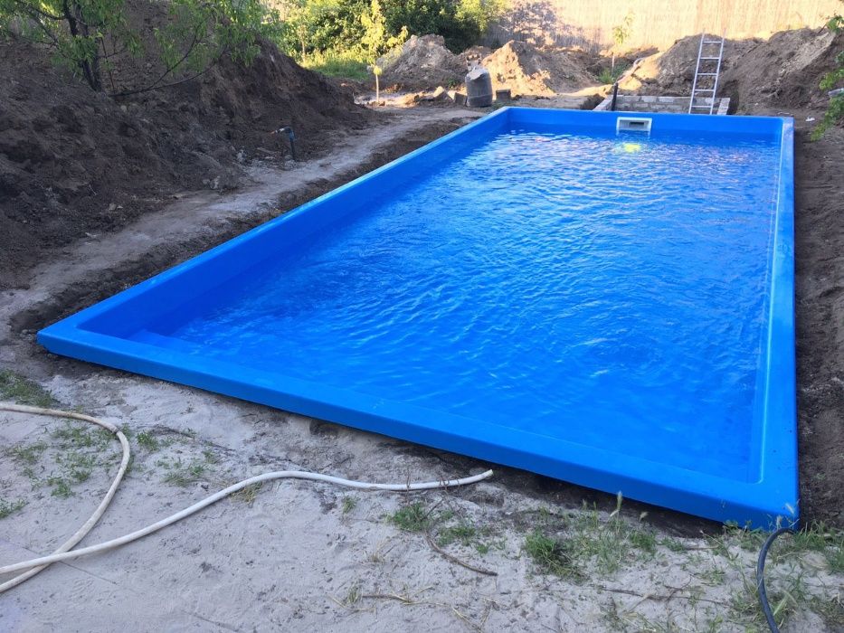 Басейн під ключ | Композитний басейн [ ЧАША ]