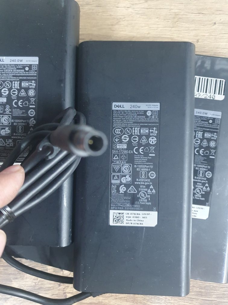 Зарядка зарядное блок питания живлення Dell 240w(19.5в/12.31а) 7.4mm s