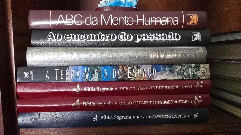 livro Enciclopédia diversos história, natureza, planeta, mente, etc