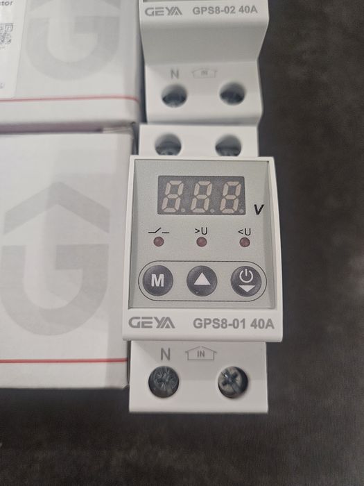 Реле напряжения  EARU, TOMZN, VOLTAGE WI-FI 40 А, 63A