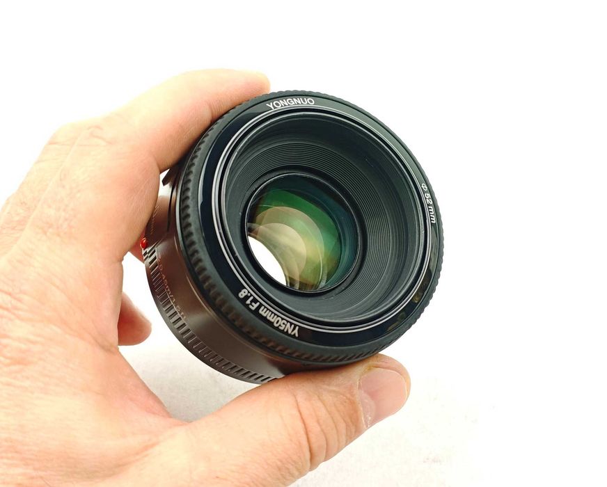 Об'єктив Yongnuo YN 50mm F1,8 для Canon EF / EF-S (50мм, портретник)