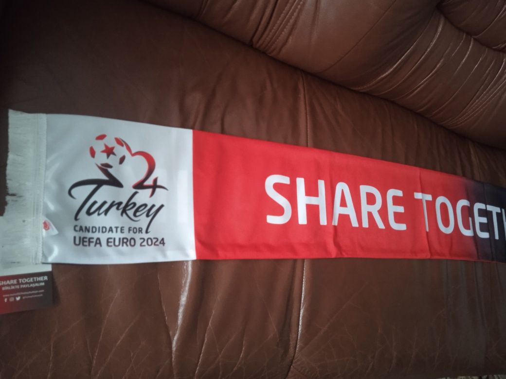 Шалик шарф футбольний EURO 2024