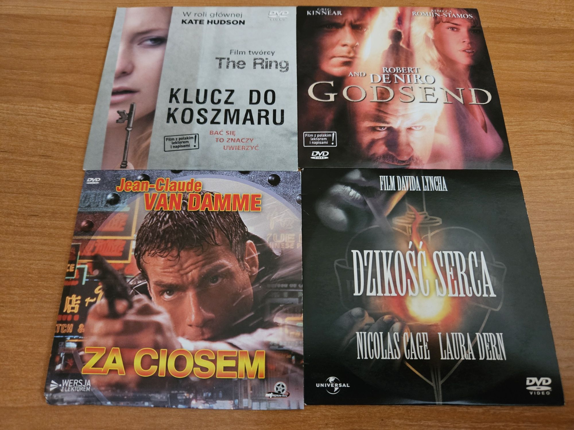Zestaw 4 płyt dvd