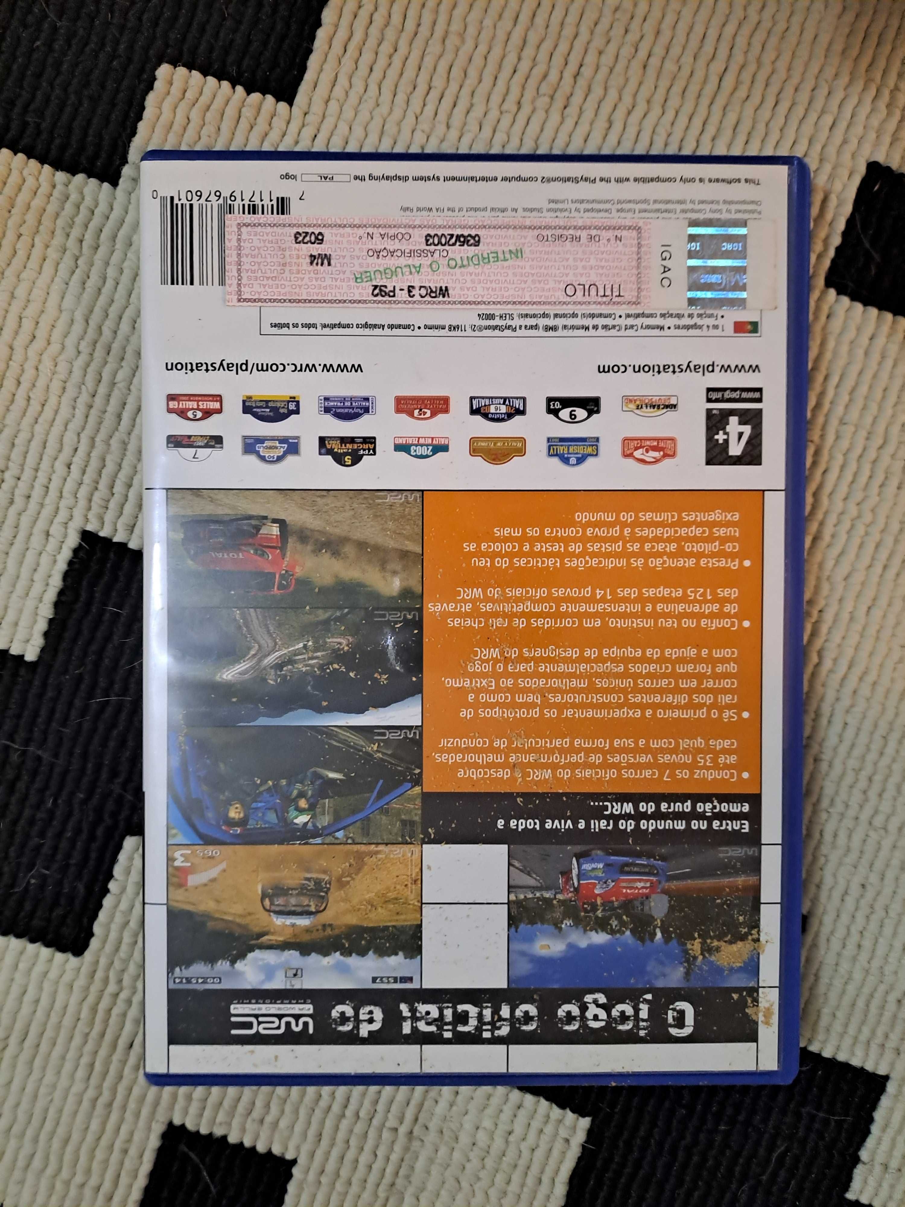 Jogo Playstation 2 "W2C 3"