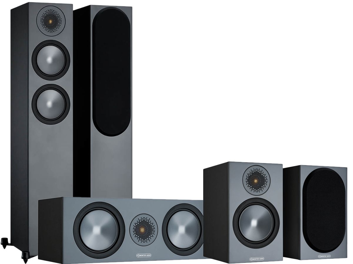 Monitor Audio BRONZE 6g 200 + 50 + C150 ZESTAW KINA DOMOWEGO