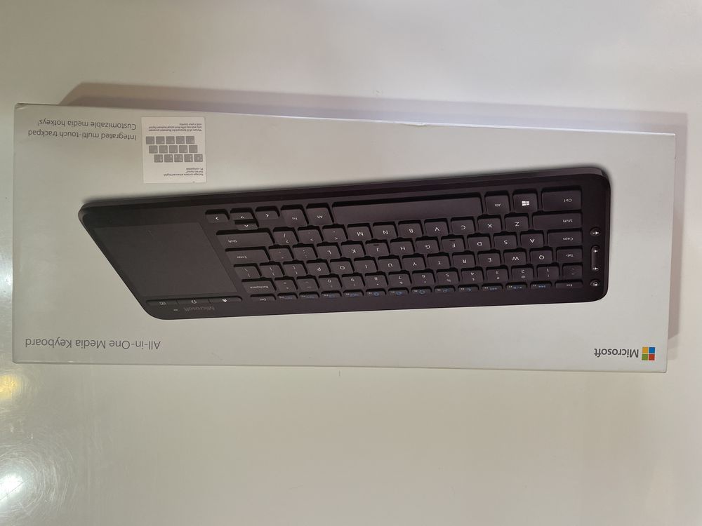 Klawiatura Microsoft All-in-One Media Keyboard nowa