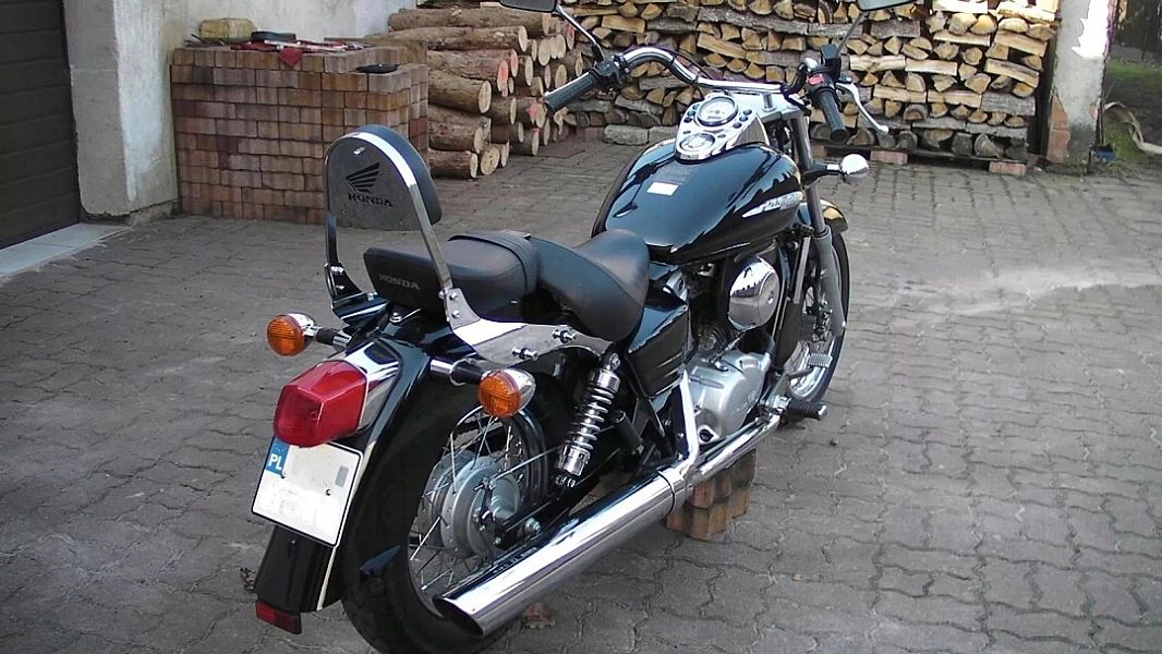 Oparcie Z Bagażnikiem Honda Vt 125 Shadow