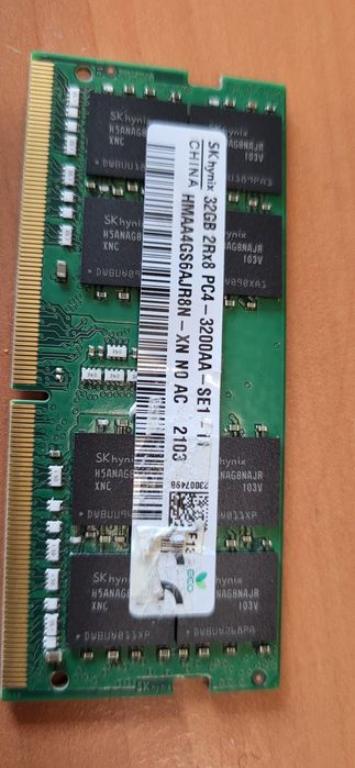 32GB RAM DDR4 Sodimm