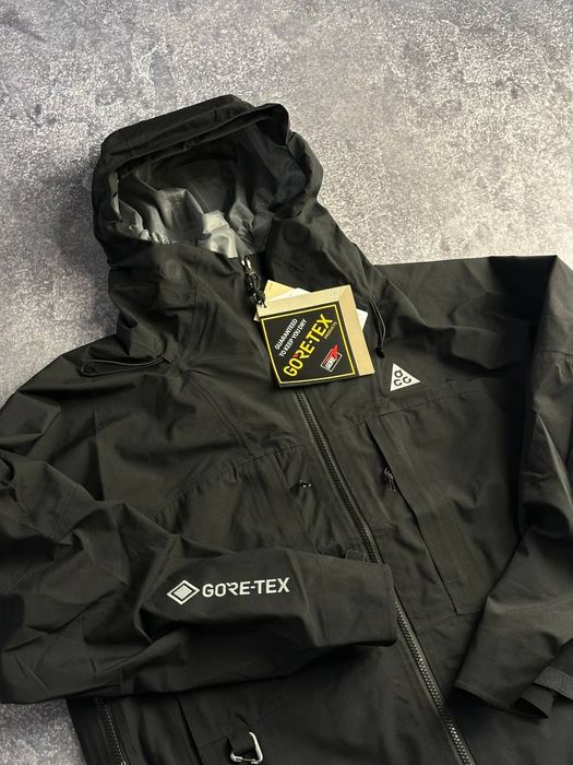 Goretex NIKE ACG cordura ветровка мембрана черная чорна куртка курточк