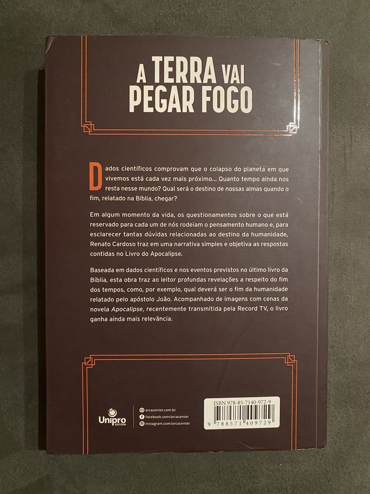 A Terra Vai Pegar Fogo - Renato Cardoso