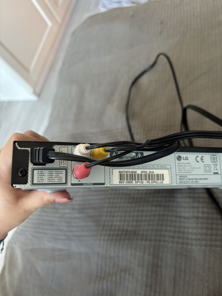 DVD LG model DP132