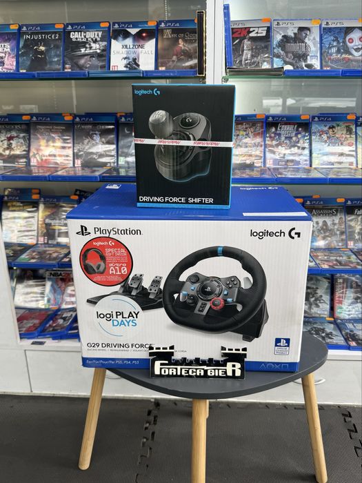 Logitech G29 + Shifter + Gwarancja