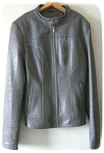 Куртка шкіряна жіноча. Shandi.