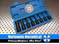 Zestaw nasadek Udarowych IMBUS 1/2" 5 - 19 mm 8-el. JOBIextra X2025
