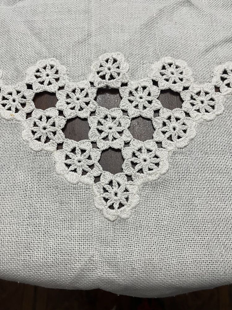Toalha com renda 2.56cm