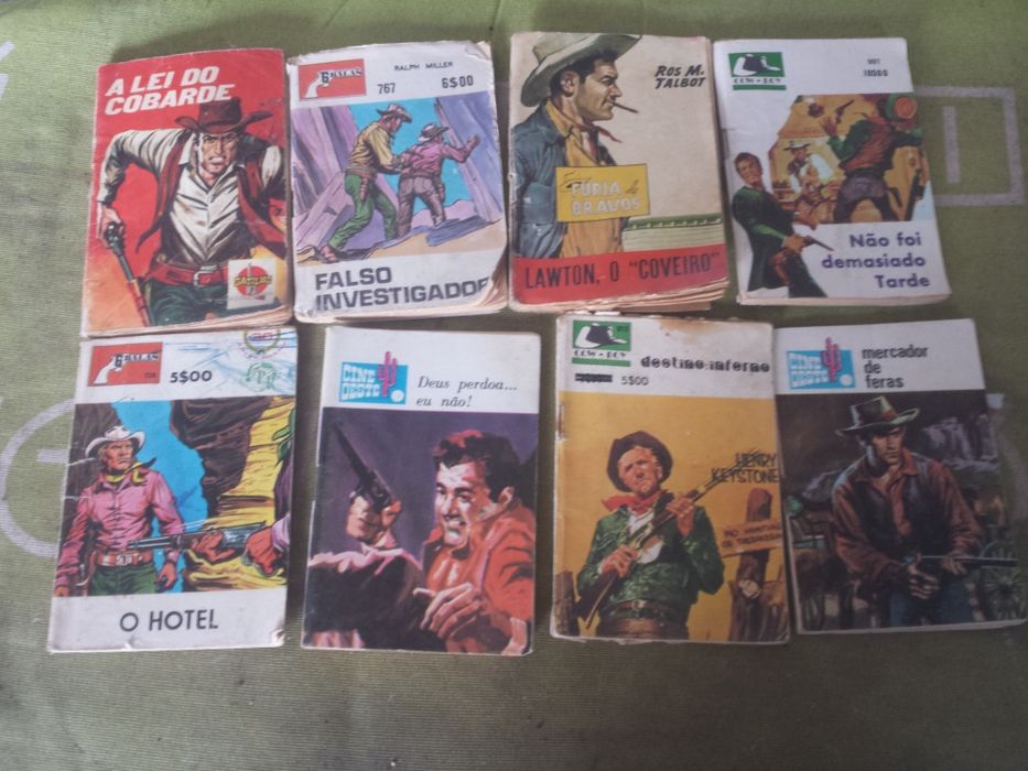 Livros de bolso (cowboys)