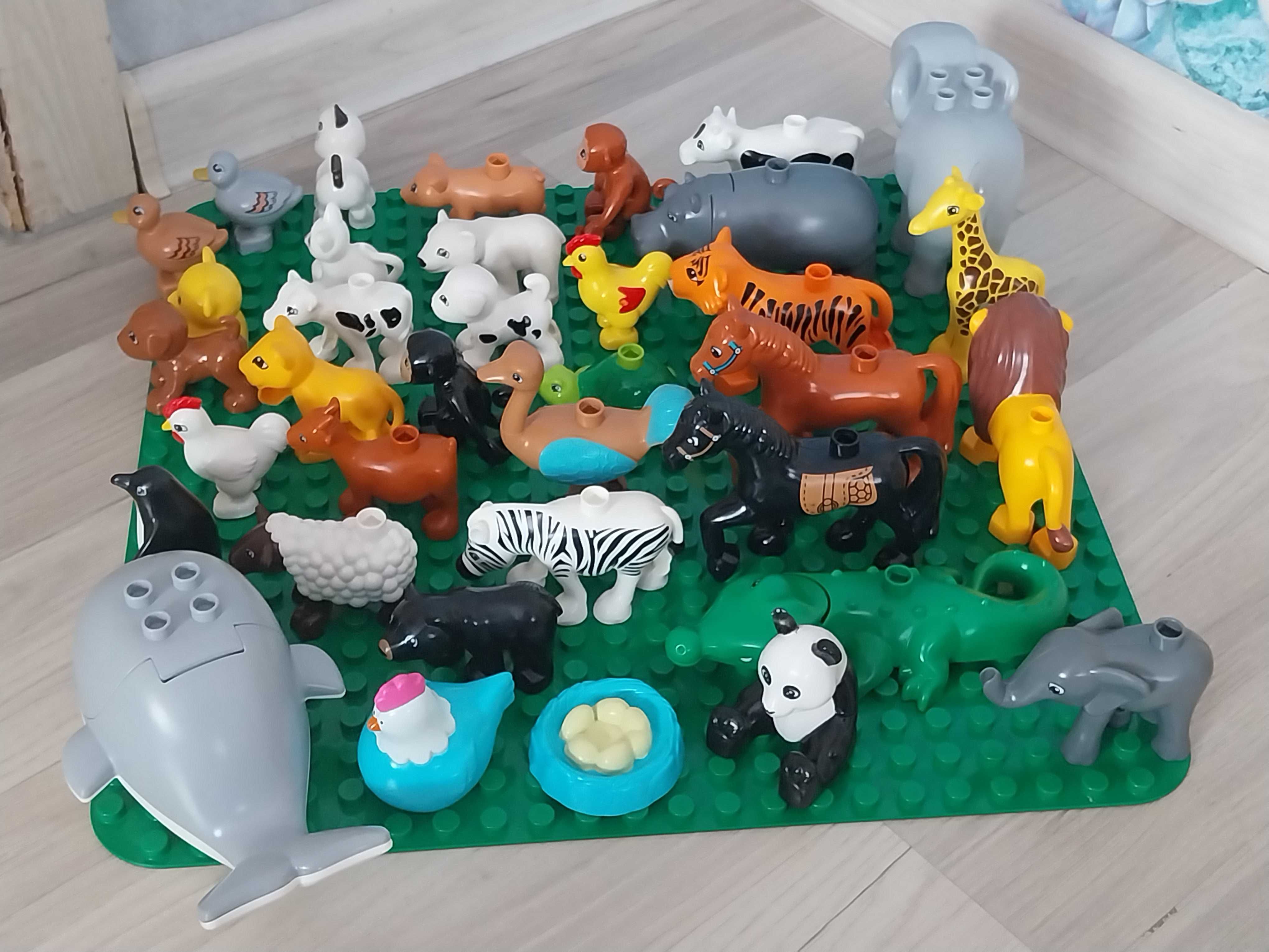 Lego jak Duplo Zwierzęta wielki zestaw