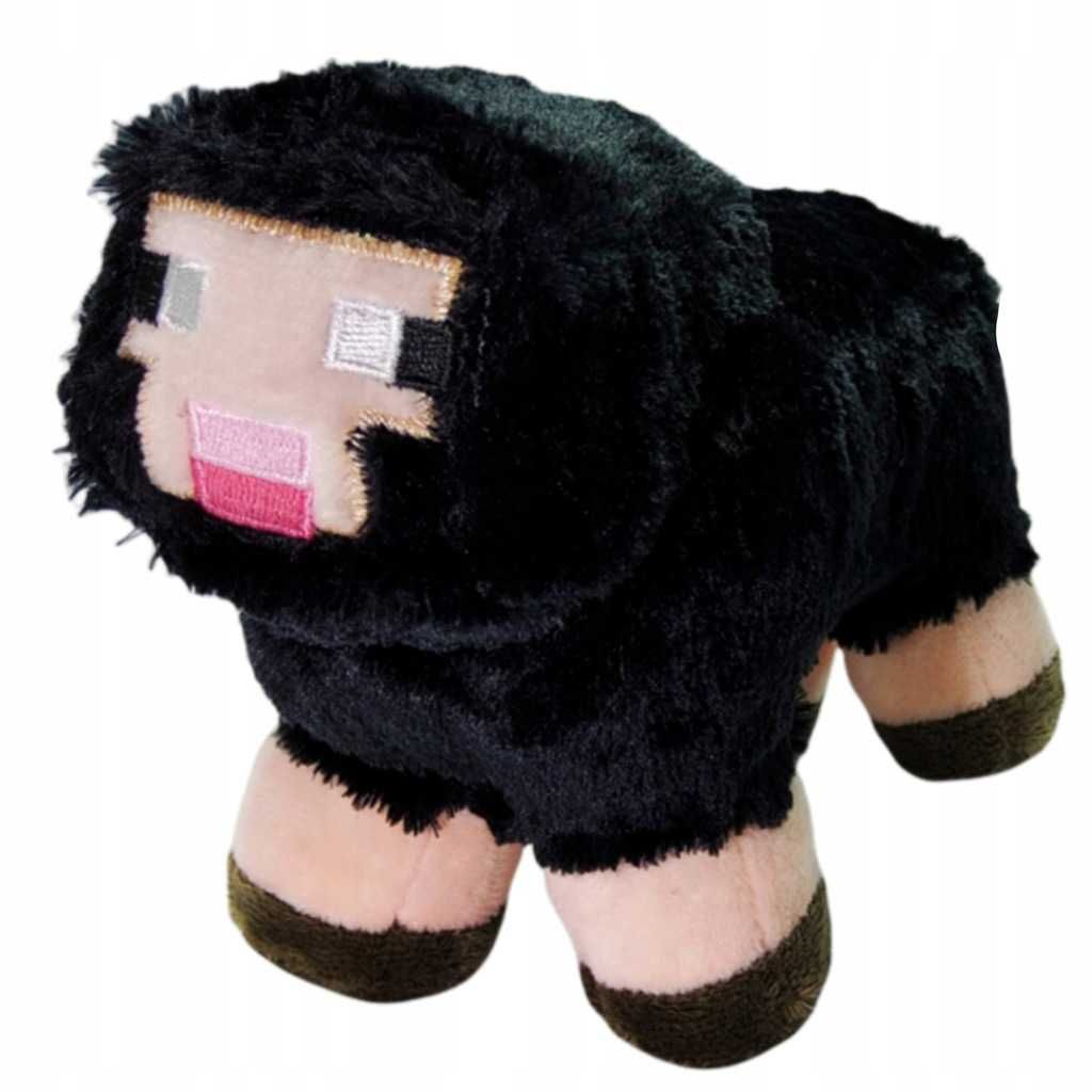 Мягкая игрушка Mojang Черная Овечка Black Sheep Майнкрафт 26 см