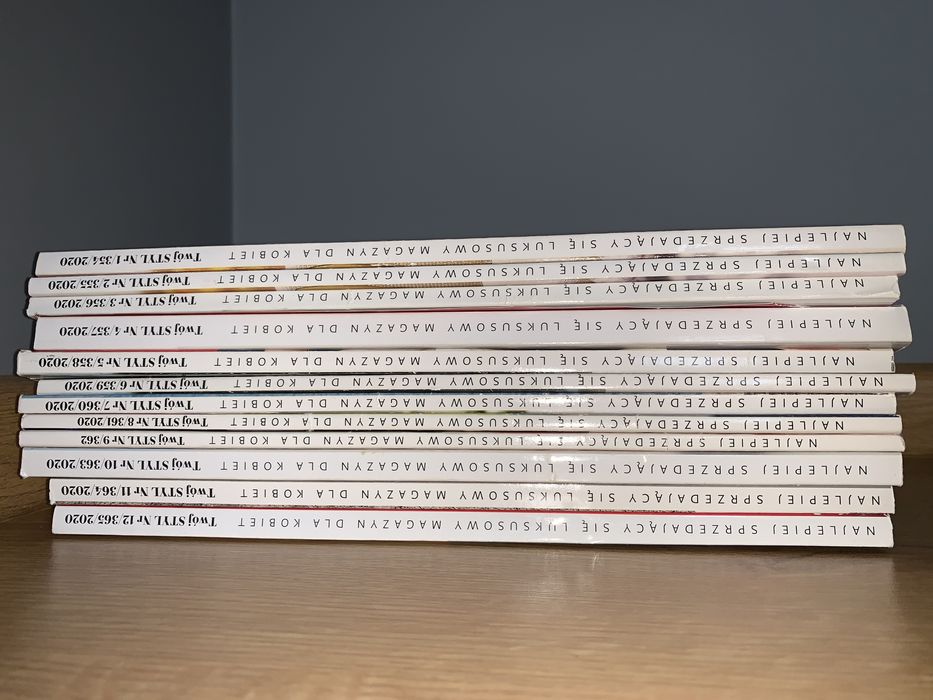 Czasopismo Twój Styl 2020, numery 1-12