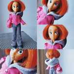 WITCH Lalka Figurka Will lata 90te vintage W.I.T.C.H. Disney