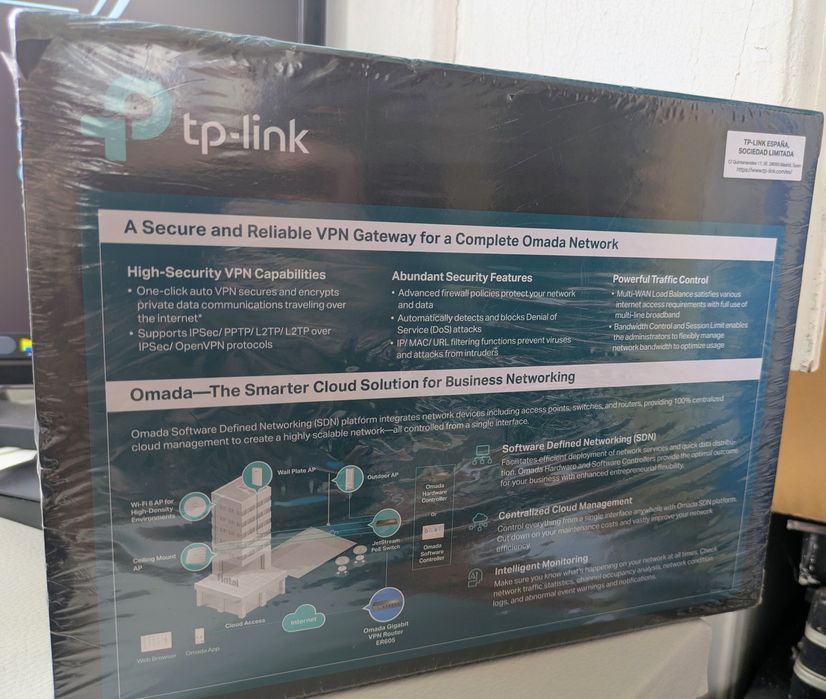 TP-Link Omada ER605 Gigabit VPN Router Business Solution