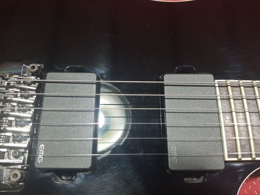 Ibanez RGIR20E-BK EMG + Floyd Rose + Kill Switch