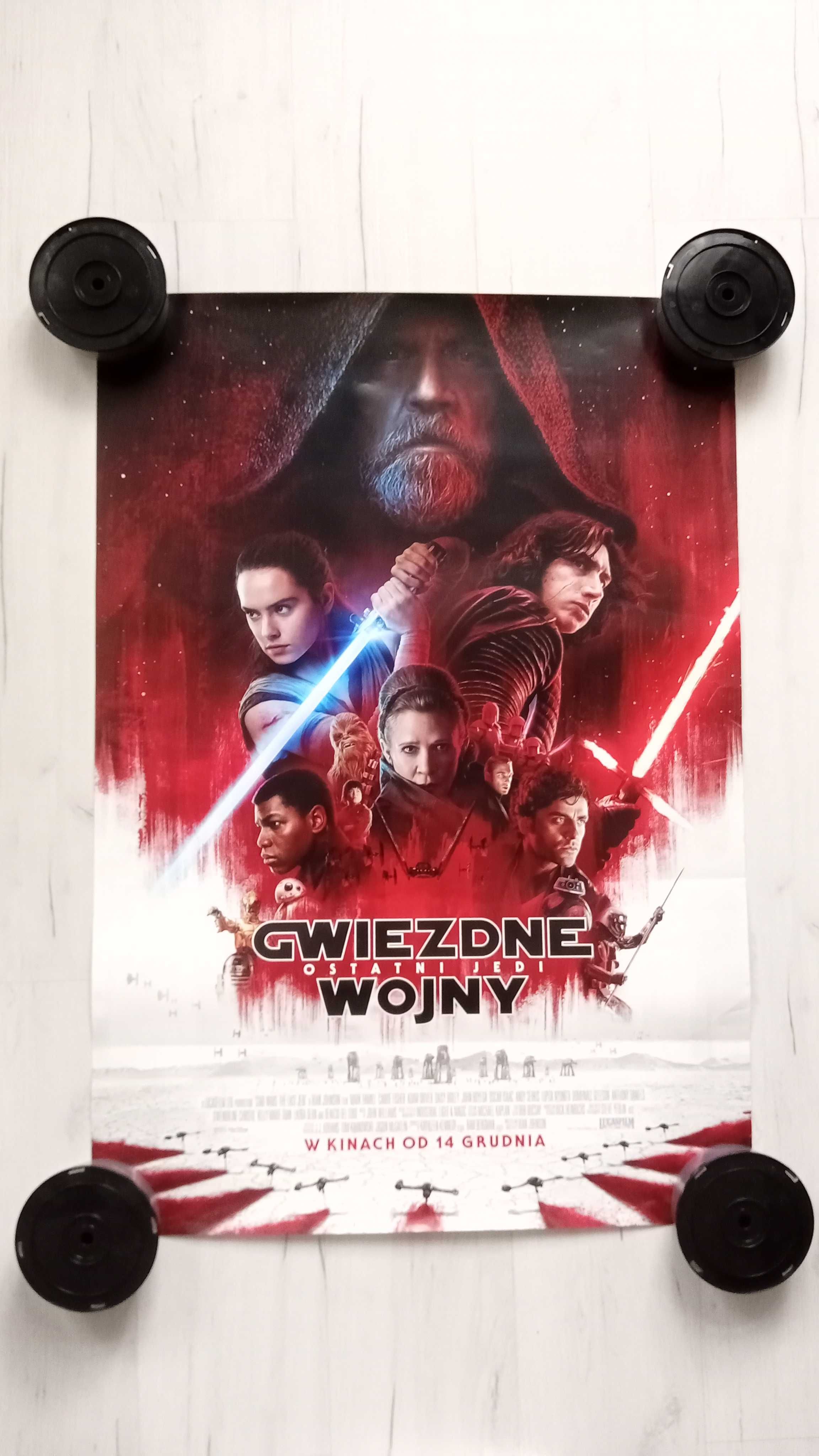 Zestaw 6 plakatów filmowych "Gwiezdne Wojny"