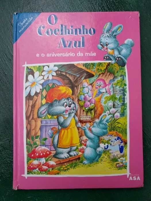 Coelhinho Azul e o aniversário da mãe