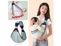 Рюкзак-переноска для новонароджених Baby Sling дихаючий 0-3 роки