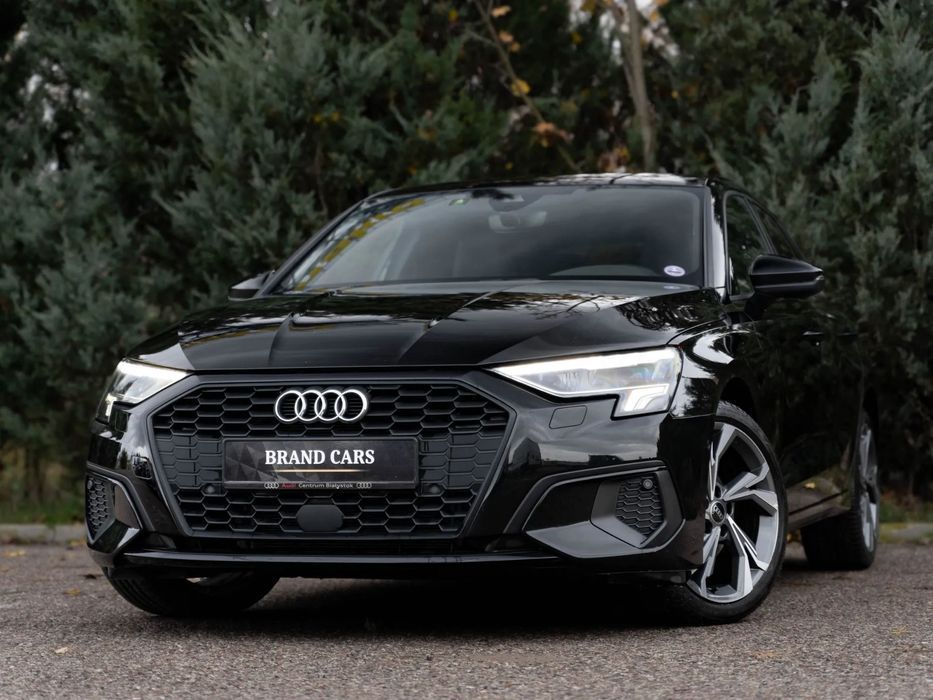 Audi A3 Sportback 150KM S Line Faktura Vat-marża Bezwypadkowy Kupiony w salonie.