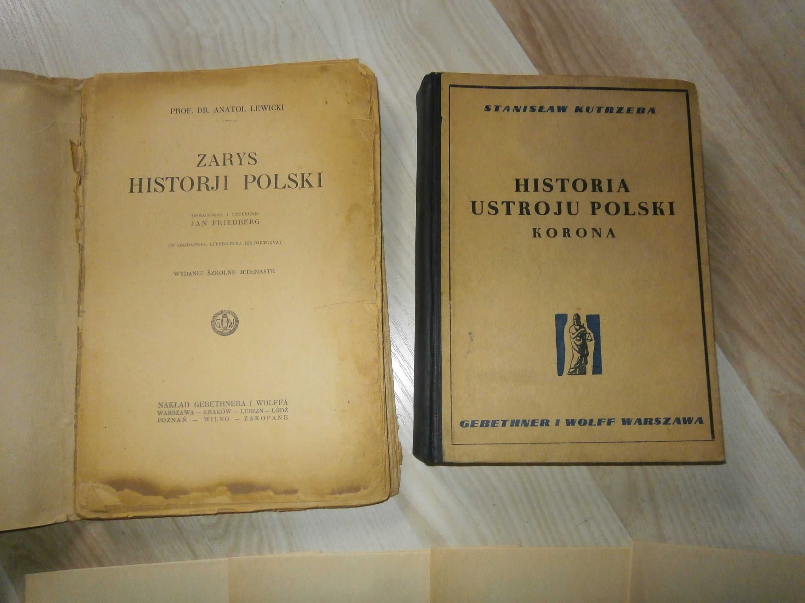 Historia Ustroju Polski Kutrzeba 49 Tablice Synchronistyczne