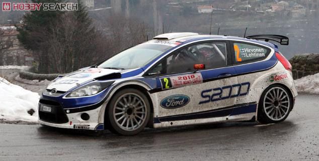 Ford Fiesta S2000 Ralye Mte-Carlo 2010 ixo/altaya escala 1,43