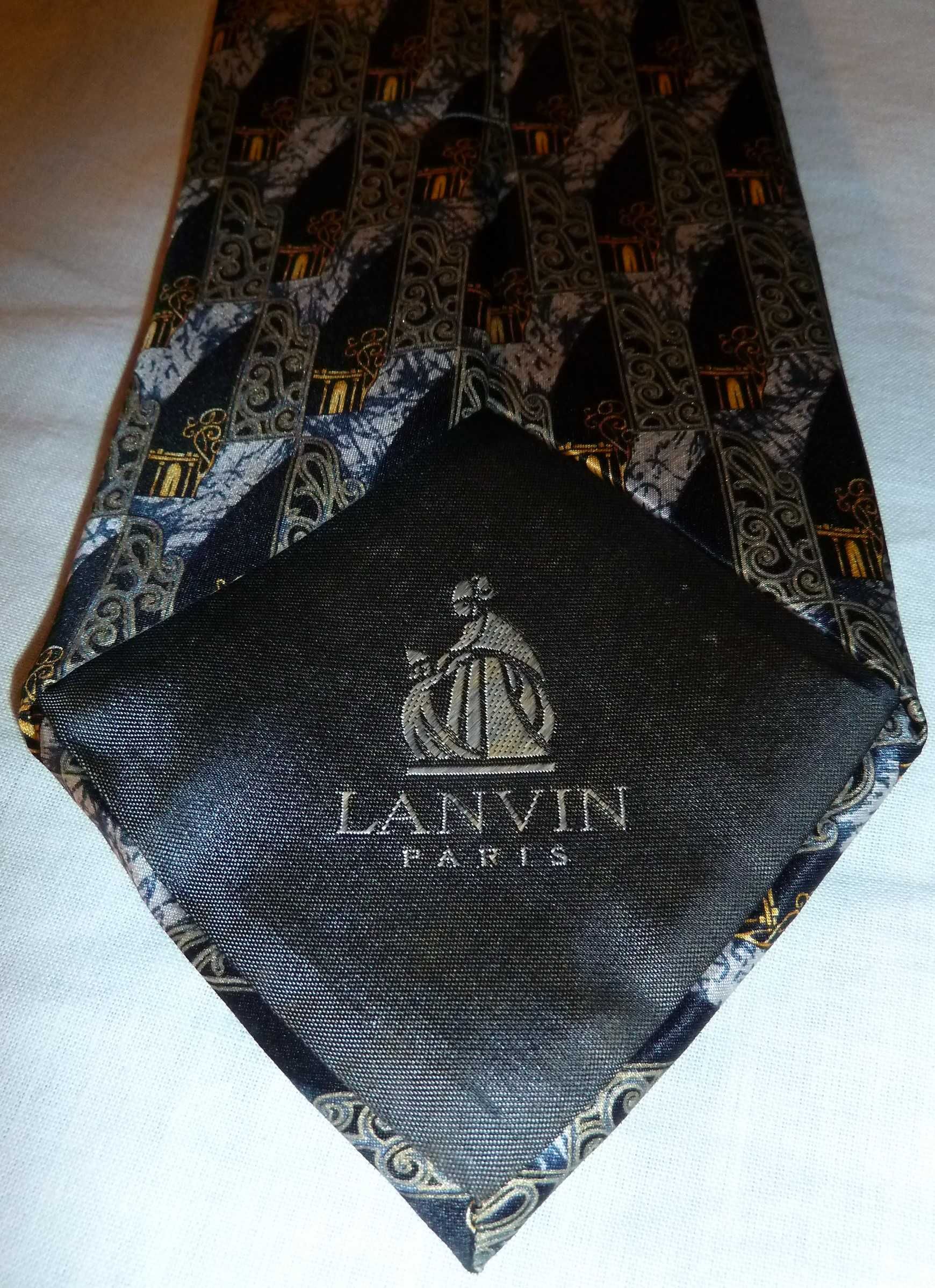 Gravatas novas Burberry e Lanvin