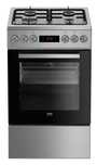 Kuchnia gazowo-elektryczna Beko FSM52321DXDS nowa
