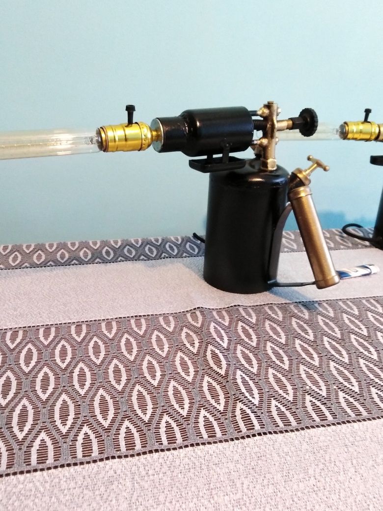 Lampy stojące industrialne loft handmade