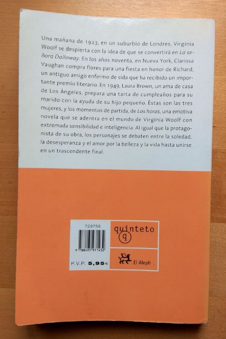 2 Livros Espanhol/Español: Ken Follett e Michael Cunningham